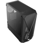 Gabinete Gamer Kalkan Joturn Lite S/Fan S/Fonte ATX MidTower Vidro Temperado Preto - KLK00087 - Imagem 4