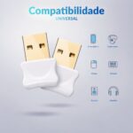 Adaptador Bluetooth 5.0 USB Plug & Play PC Xbox Headset - Imagem 2