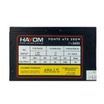 Fonte Gamer Hayom 350W ATX 120mm Preto - PW1635 - Imagem 3