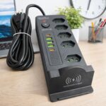 Filtro De Linha Profissional Estação 11 Em 1 Indução USB-C - Imagem 2