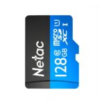 Cartão De Memória 128GB Netac P500 Micro SDXC Classe 10-U1 Até 80mb/S Azul - NT02P500STN-128G-S - Imagem 3