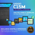 Notebook Positivo Vision 15.6" FHD C15M 4GB 128GB eMMC IPS Intel Celeron N4500 Windows 11 Home Minitela - Imagem 6