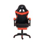 Cadeira Gamer Rise Mode X06 Angulo Ajustável Apoio P/Pés Até 130Kg PU/PVC Preta e Vermelha - RM-CG-X06-BR - Imagem 7