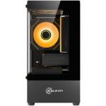 Gabinete Gamer Kalkan Hakon S/Fan S/Fonte Micro-ATX Vidro Temperado Duplo USB 3.0 Panorâmico - KLK00080 - Imagem 4