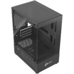 Gabinete Gamer Kalkan Hakon S/Fan S/Fonte Micro-ATX Vidro Temperado Duplo USB 3.0 Panorâmico - KLK00080 - Imagem 6