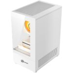 Gabinete Gamer Kalkan Hakon S/Fan S/Fonte Micro-ATX Vidro Temperado Duplo USB 3.0 Panorâmico Branco - KLK00081 - Imagem 4