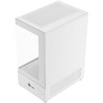 Gabinete Gamer Kalkan Hakon S/Fan S/Fonte Micro-ATX Vidro Temperado Duplo USB 3.0 Panorâmico Branco - KLK00081 - Imagem 8