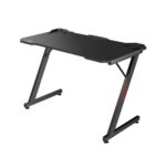 Mesa Gamer Redragon GD-1101E-S Fibra De Carbono Estrutura Em Z Reforçada 110x60x74cm Preto - GD-1101E-S - Imagem 6