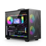 Gabinete Gamer Redragon Magic Box S/Fan S/Fonte ATX Compacto Painel Frontal Mesh Preto - CA-616B - Imagem 2