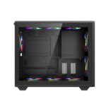 Gabinete Gamer Redragon Magic Box S/Fan S/Fonte ATX Compacto Painel Frontal Mesh Preto - CA-616B - Imagem 8