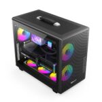 Gabinete Gamer Redragon Magic Box S/Fan S/Fonte ATX Compacto Painel Frontal Mesh Preto - CA-616B