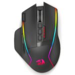 Mouse Gamer Redragon Swain 16000DPI 1000hz USB-C Preto - M915RGB-WL