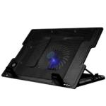 Suporte Para Notebook TGT Avia 1 Fan Led Azul USB Preto - TGT-AVIA-BK01