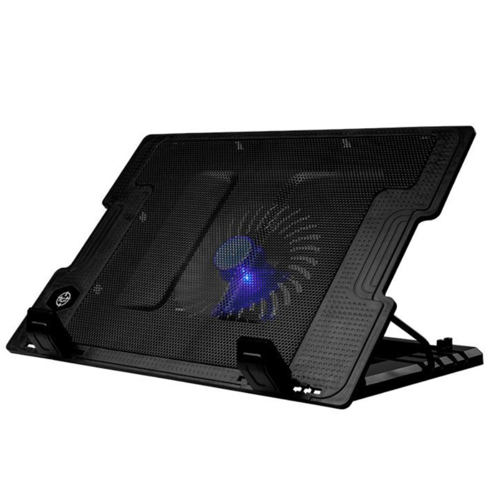 9afd3af79fe3f36db4fd3b02fd8112a2.png Suporte Para Notebook TGT Avia 1 Fan Led Azul USB Preto - TGT-AVIA-BK01 - Imagem 1