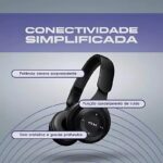 Fone De Ouvido Sem Fio Bluetooth Estéreo C/Rádio FM Entrada P/ Cartão Micro SD Starmega - ST-95 - Imagem 5