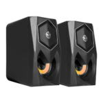 Caixa De Som TGT Sentry C1 Rainbow 2x3W RMS P2 Preto - TGT-STY-RBW02