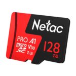 Cartão De Memória 128GB Netac P500 Extreme Pro Micro SDXC Classe U3 V30 A1 - NT02P500PRO-128G-S - Imagem 3