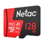 Cartão De Memória 128GB Netac P500 Extreme Pro Micro SDXC Classe U3 V30 A1 - NT02P500PRO-128G-S - Imagem 4