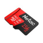 Cartão De Memória 256GB Netac P500 Extreme Pro Micro SDXC Classe U3 C/Adaptador SD V30 A1 - NT02P500PRO-2 - Imagem 3