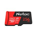 Cartão De Memória 256GB Netac P500 Extreme Pro Micro SDXC Classe U3 C/Adaptador SD V30 A1 - NT02P500PRO-2 - Imagem 4