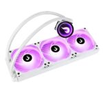 Water Cooler Rise Mode Frost 360mm Rainbow 2000RPM Branco - RM-WCF-04-RBW