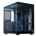 Gabinete Gamer Rise Mode Galaxy Glass X S/Fan S/Fonte Preto - RM-GA-GGX-FB