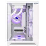 Gabinete Gamer Hayom 4 fans Micro ATX Mini ITX Branco - GB1791 - Imagem 2