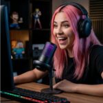 Microfone Gamer Fortrek MIC10 USB-C Cardioide Plug & Play Preto - MIC10 - Imagem 6