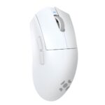 Mouse Gamer Fortrek Loyal Sem Fio 24000DPI 1000Hz Dock Carregamento Magnético Branco - 86964 - Imagem 4