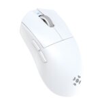 Mouse Gamer Fortrek Loyal Sem Fio 24000DPI 1000Hz Dock Carregamento Magnético Branco - 86964 - Imagem 3