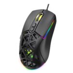 Mouse Gamer Fortrek Striker RGB  12800DPI 1000Hz Com Fio Preto - Imagem 2