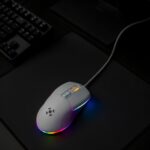 Mouse Gamer Fortrek Striker RGB 12800DPI 1000Hz Com Fio Branco - 85979 - Imagem 5