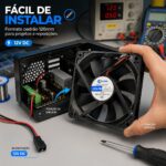 Cooler Microventilador Storm 2400 RPM 12V 120X120X25mm Preto - MVDC0004 - Imagem 4