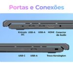 Notebook Positivo Vision C15M 8GB 128GB 15.6" FHD C/ Mini Tela W11 - Imagem 7
