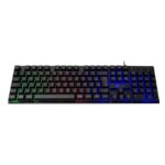 Teclado Gamer Kalkan Hati Membrana Rainbow USB Preto - KLK00012 - Imagem 4