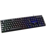 Teclado Gamer Kalkan Hati Membrana Rainbow USB Preto - KLK00012 - Imagem 3