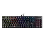 Teclado Gamer Kalkan Loki Mecânico Rainbow Switch Marrom USB Preto - KLK00013 - Imagem 2