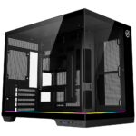 Gabinete Kalkan Saga Aquário Compacto S/Fan S/Fonte RGB Micro ATX USB 3.0 Preto - KLK00044 - Imagem 2