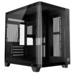 Gabinete Gamer Kalkan Midgard Curve Aquário  S/Fan S/Fonte Micro-ATX Painel Frontal Vidro Preto - KLK00072 - Imagem 2