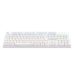 Teclado Gamer T-Dagger Rebel Mecânico Rainbow Switch Marrom USB Branco  - T-TGK328W-BR - Imagem 2