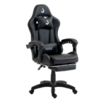 Cadeira Gamer Rise Mode X06 Até 120Kg Ângulo Ajustável Apoio Para Pés Preto - RM-CG-X06-BK - Imagem 2