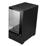 Gabinete Gamer Rise Mode Prisma Glass 01 S/Fan S/Fonte MidTower M-ATX Vidro Temperado Preto - RM-CA-PRS-01-FB - Imagem 3