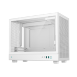 Gabinete Gamer DeepCool CH160 Plus Micro ATX Sem Fans Branco - R-CH160-WHNGM0-G