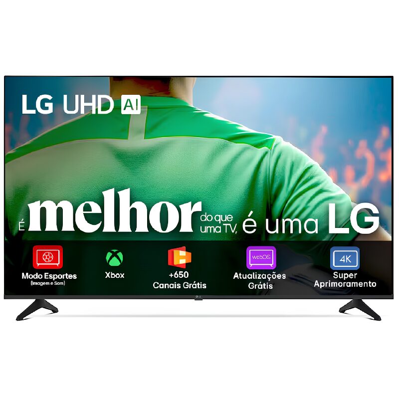 373816bdc6ee5bb8363c8a7afa756a51.jpg Smart TV 4K LG 43" UHD 43UA7500PSA Processador a7 Gen8 Alexa Integrado - Imagem 1