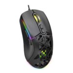 Mouse Gamer Fortrek Striker RGB  12800DPI 1000Hz Com Fio Preto