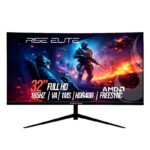 Monitor Gamer Curvo Rise Mode Elite 32" FHD 165hz VA 2ms DP/HDMI Preto - RM-MOG-32C165FH-B