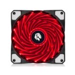 Gabinete Office Hayom 1 Fan 120mm Led Vermelho S/Fonte MICRO-ATX 2 Portas USB 2.0 Preto - GB1752 - Imagem 2