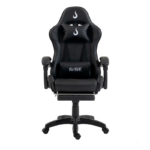 Cadeira Gamer Rise Mode X06 Até 120Kg Ângulo Ajustável Apoio Para Pés Preto - RM-CG-X06-BK