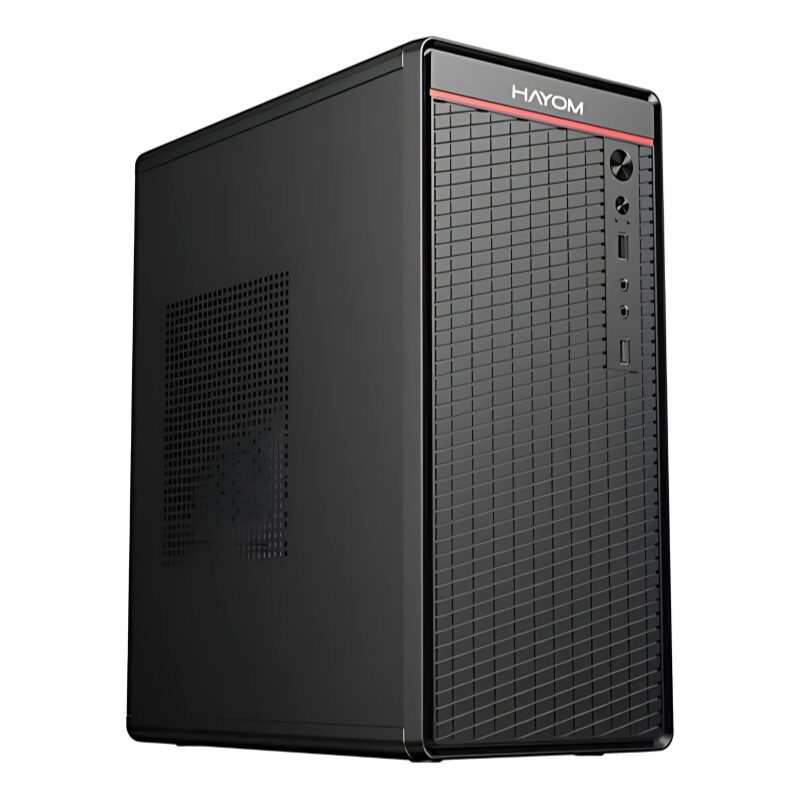 aab2104b2c76161af7273bcb6ac7eee7.jpg Gabinete Office Hayom GB1751 Com 1 Fan Led Vermelha S/Fonte ATX 2 Portas USB 2.0 Preto - GB1751 - Imagem 1