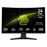 Monitor 23.6' MSI Curvo MAG 242C Full HD 180Hz 1ms 1920x1080 - 9S6-3BC31T-004